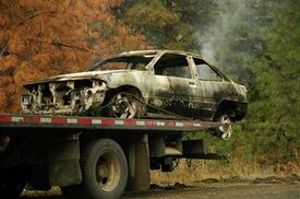 Fiery wreck killed one woman on New Jersey Turnpike