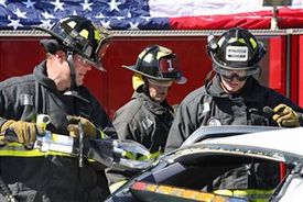 New Jersey State trooper crashed with a civilian vehicle