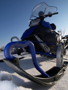 NY snowmobile collision hospitalizes police officer