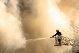 Firefighter injured battling blaze at NJ Sayreville chemical plant