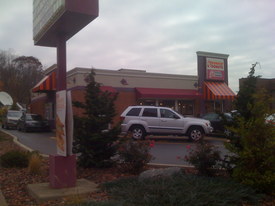 Four injured after SUV crashes into Needham doughnut shop