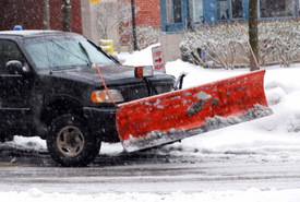 Semi truck injured snow removal worker in MD