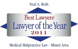 Miami-based Attorney Tapped as Area’s Top Medical Malpractice Lawyer for 2011