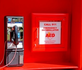 Defibrillators at Locations with Phsycial Activity Could Save Lives