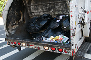 NJ Automobile Accident News – Mercedes collides with city dump truck