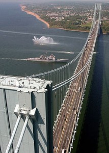 New York trucker crashes into Verrazano-Narrows Bridge toll booth