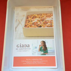 CPSC, Target Recalls Giada De Laurentiis Lasagna Pan for Laceration Hazards