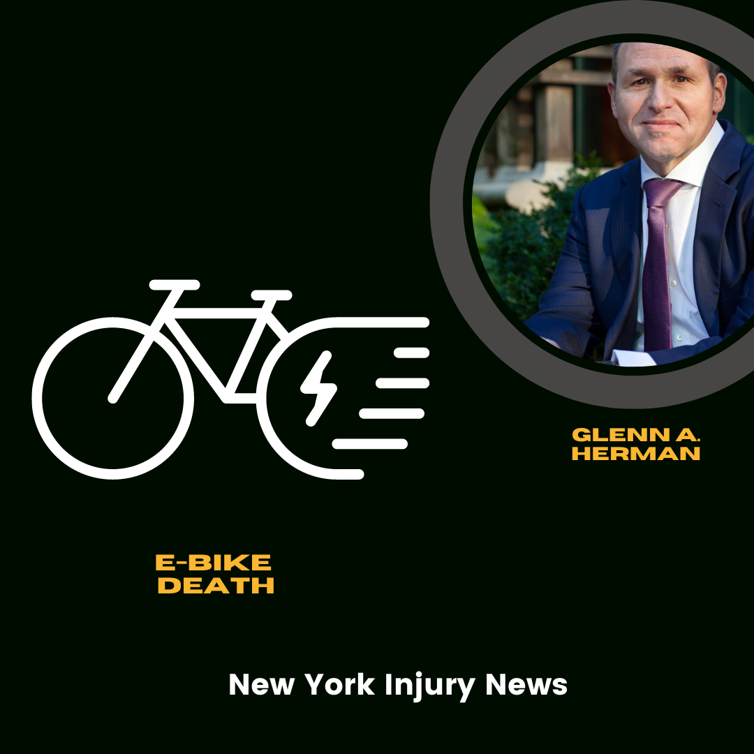 The New York Post reports that an ebike rider was killed in a crash on